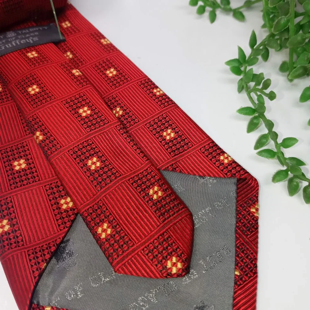 Robert Tolbott B.O.C. Guffey's 100% Silk Tie